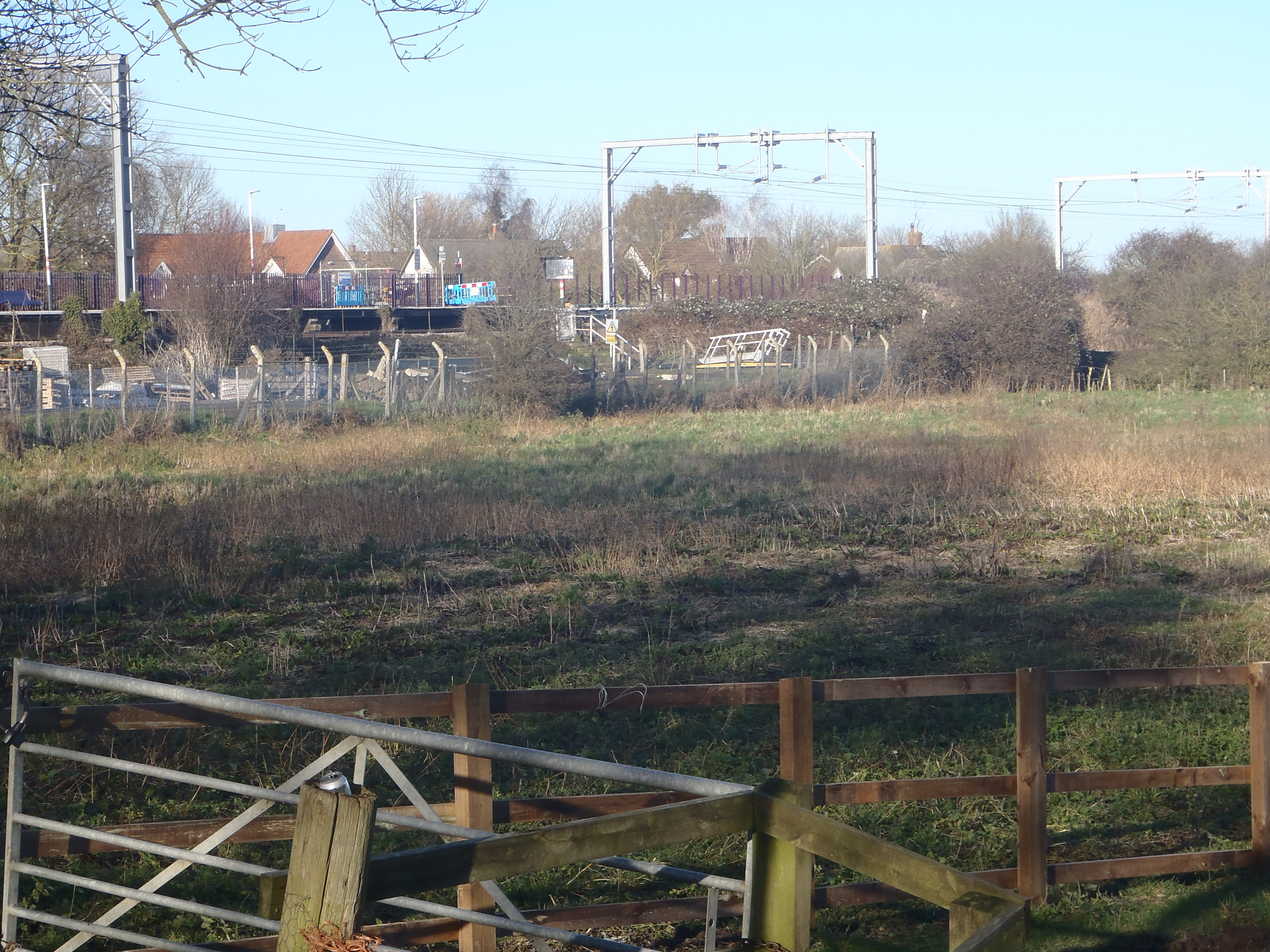 down platform from east