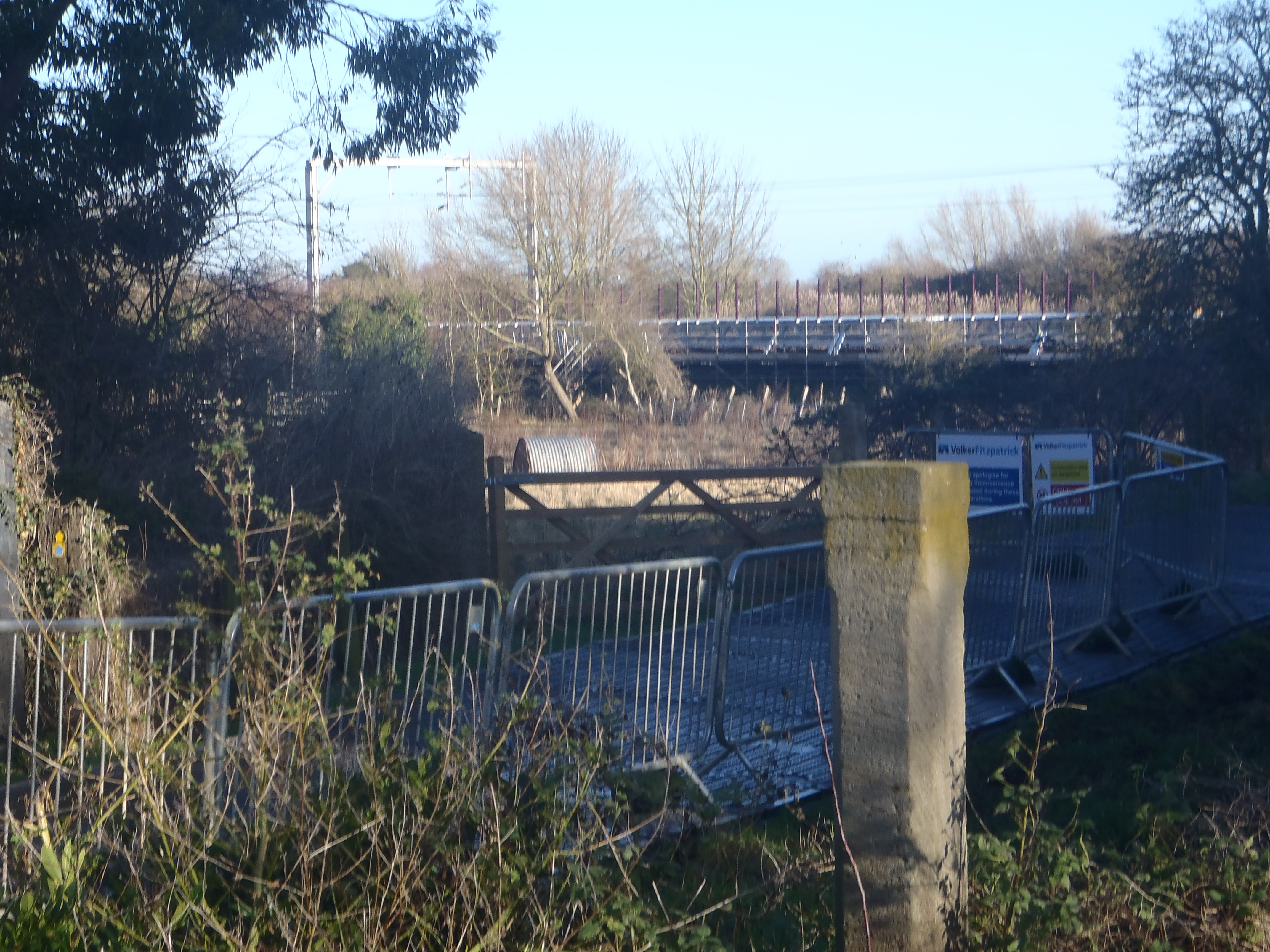 down platform from west