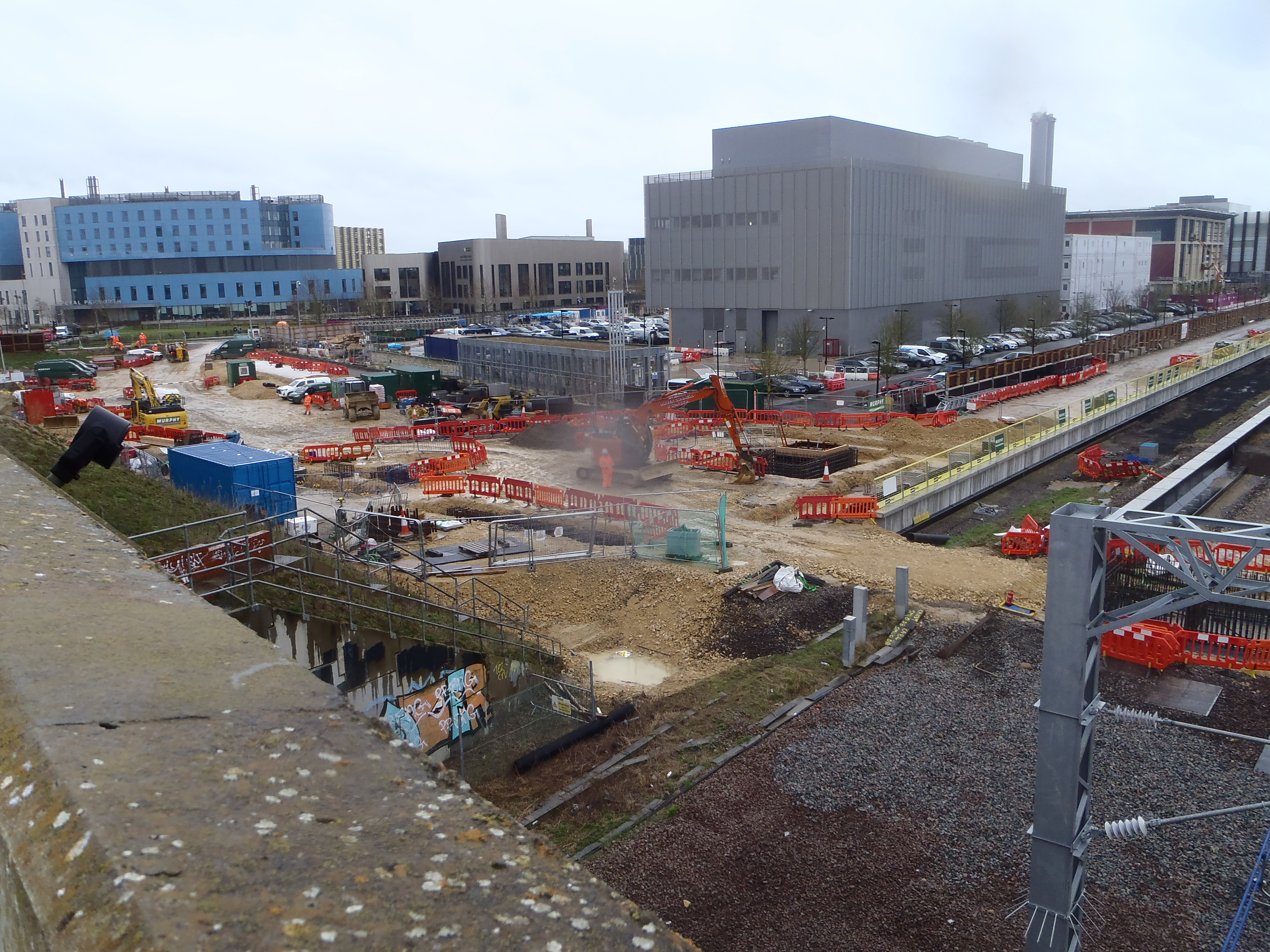 Cambridge South construction