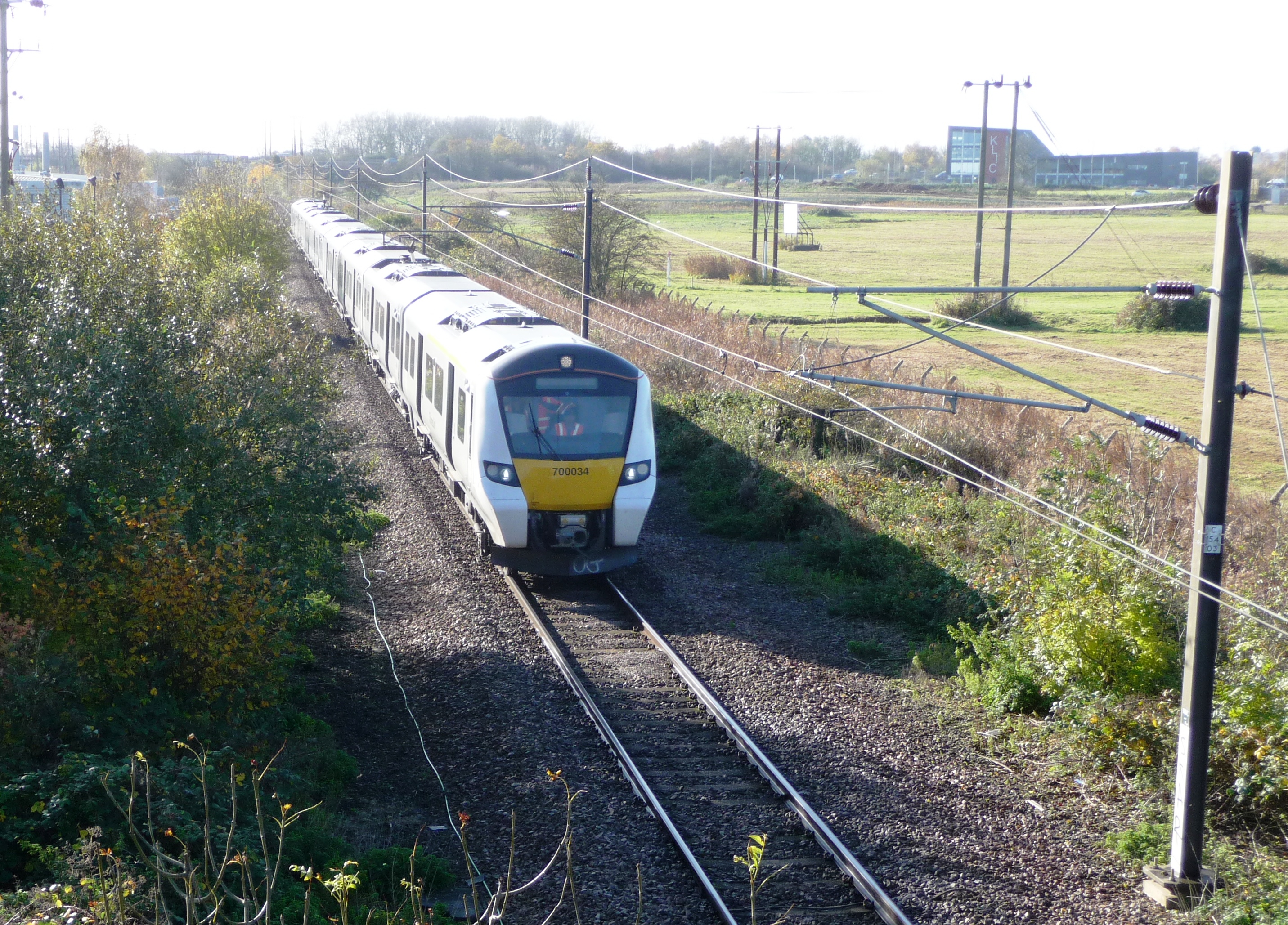 approaching King's Lynn; photo: Mark Collins