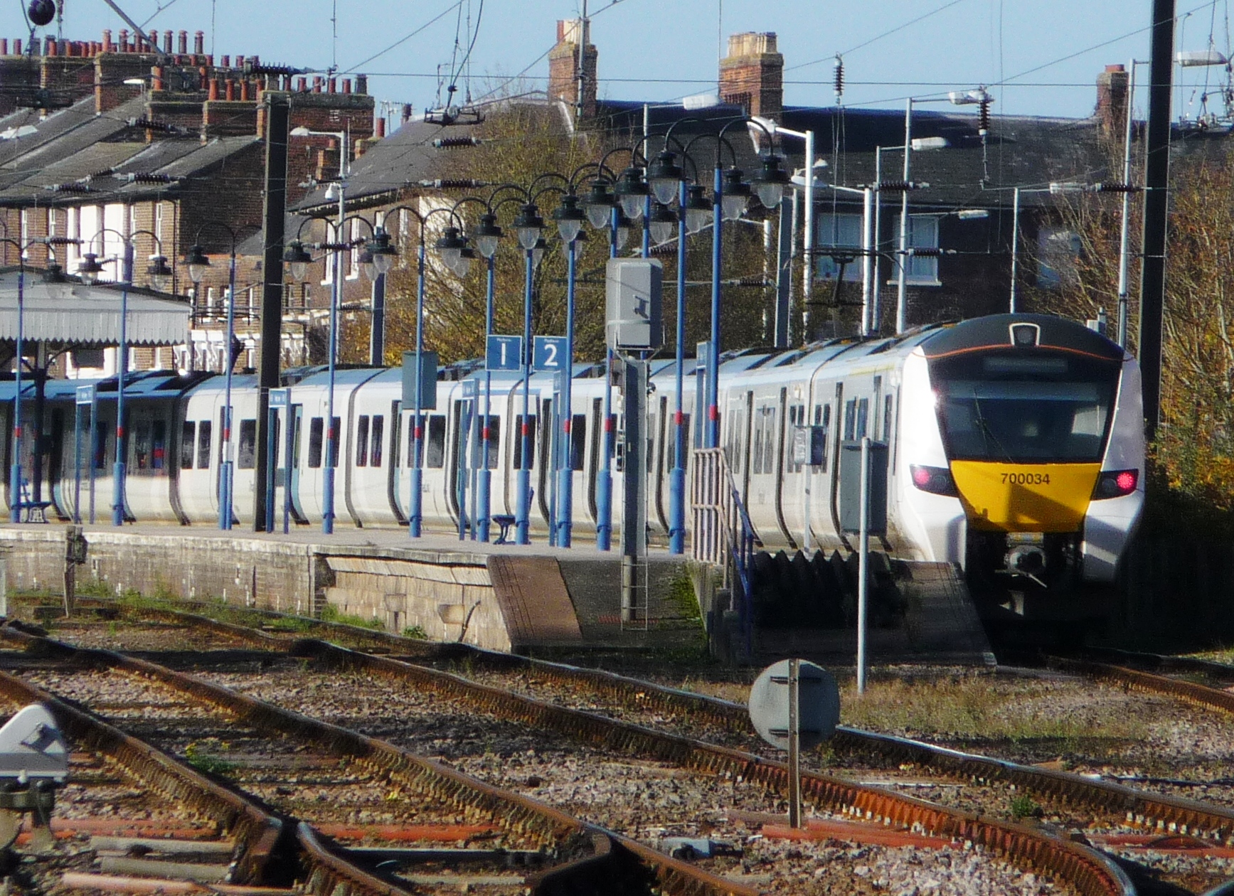 in platform 2 at King's Lynn; photo: Mark Collins